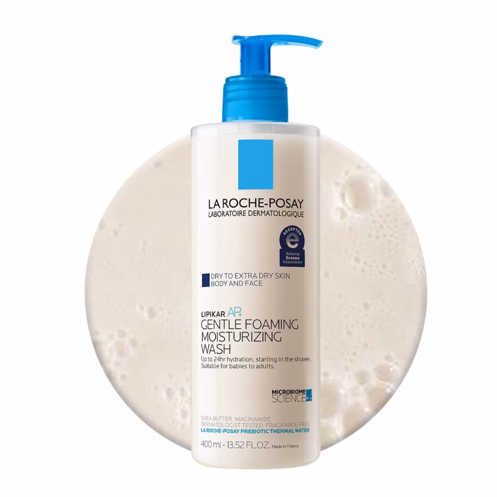 La Roche Posay Lipikar AP+ Gentle Foaming Moisturizing Wash (400ml)  1