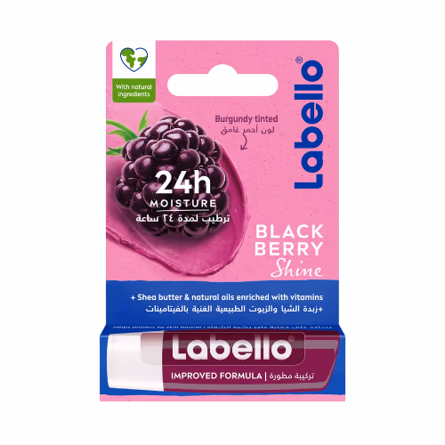 Labello Blackberry Shine Lip Balm 4.8g 1