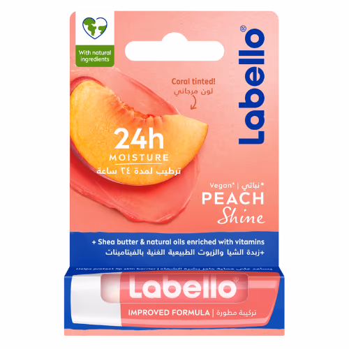 Labello Lip Balm Peach Shine 4.8g