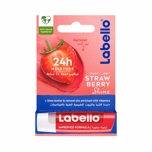 Labello Lip Balm Strawberry Shine 4.8g
