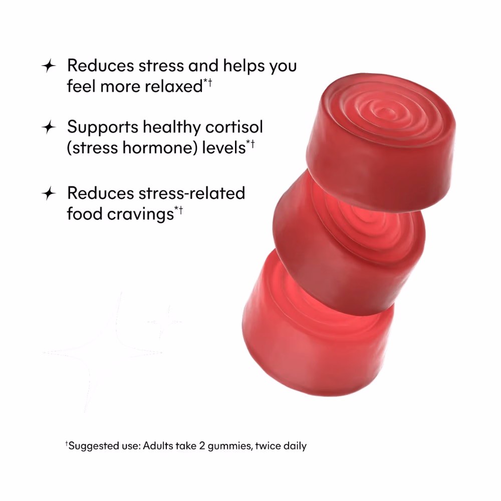 Lemme Chill De-Stress Gummies | KSM-66 Ashwagandha & Passionflower for Calm & Cortisol Balance | 60 Count 4