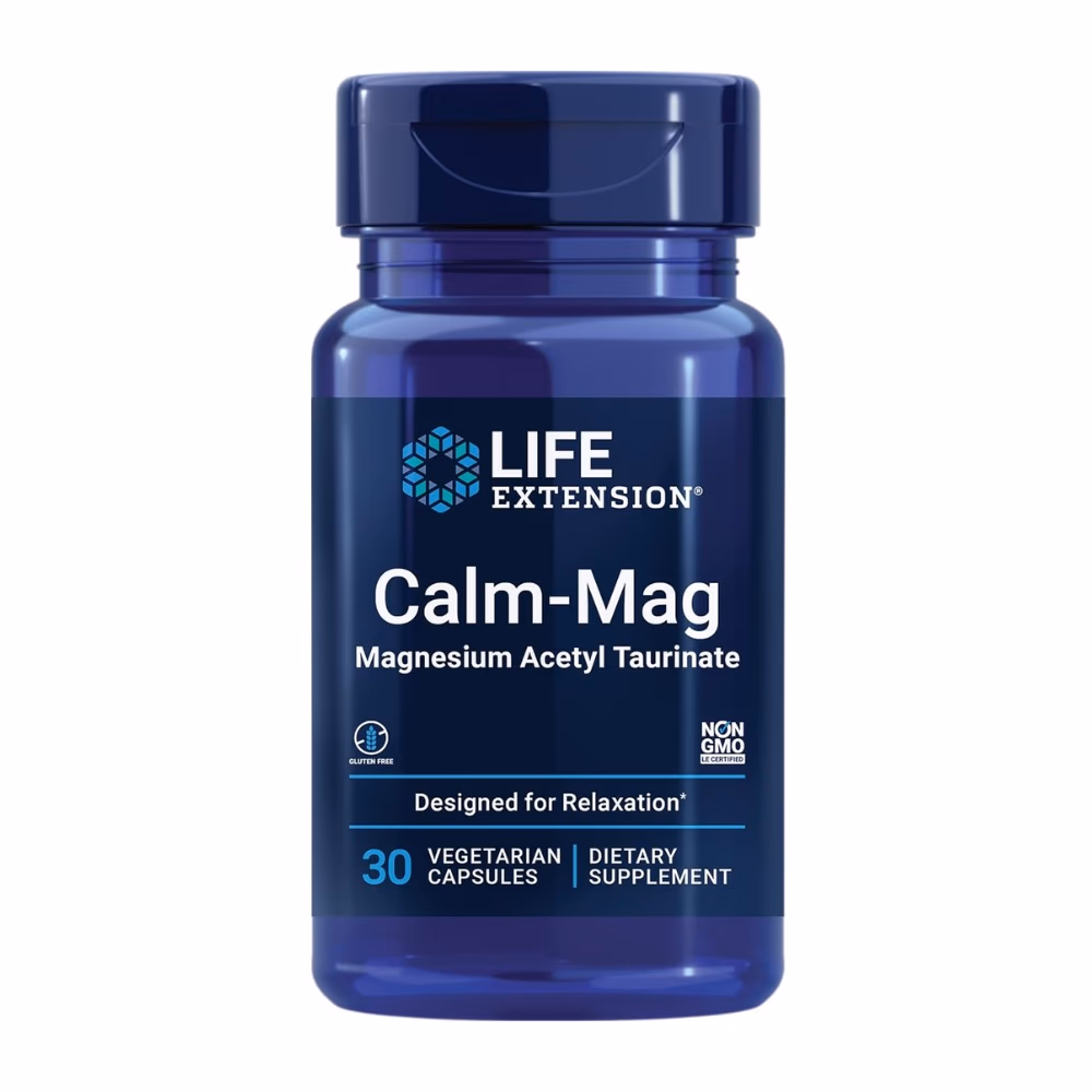Life Extension Calm Mag - 30 Vegetarian Capsules 1