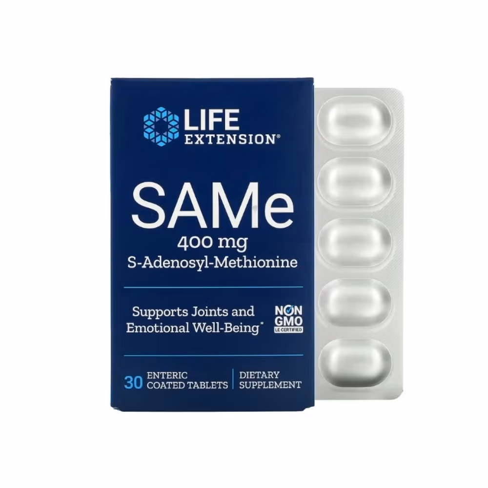 Life Extension SAMe 400 mg -30 Tablets 1