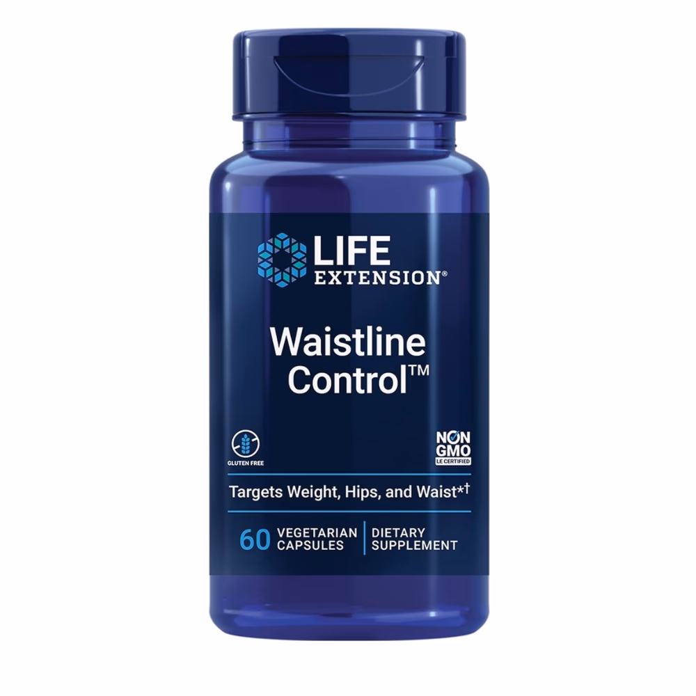Life Extension Waistline Control 60 Vegetarian Capsules 1