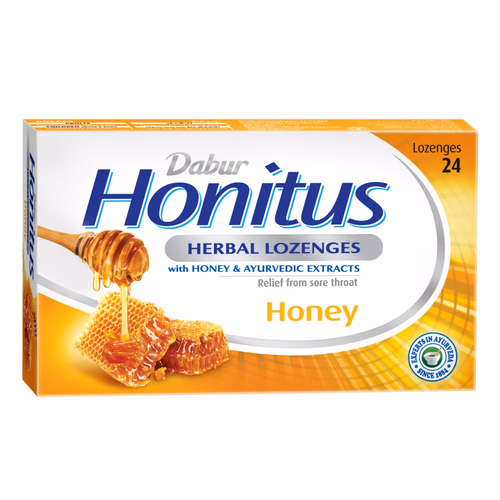 Dabur Honitus Herbal Lozenges Honey 24S 1