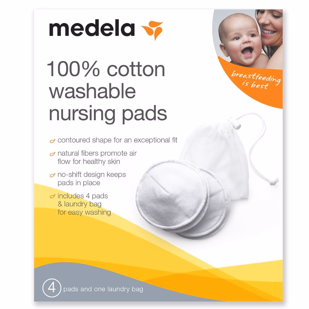 Medela Washable Nursing Pads 4s