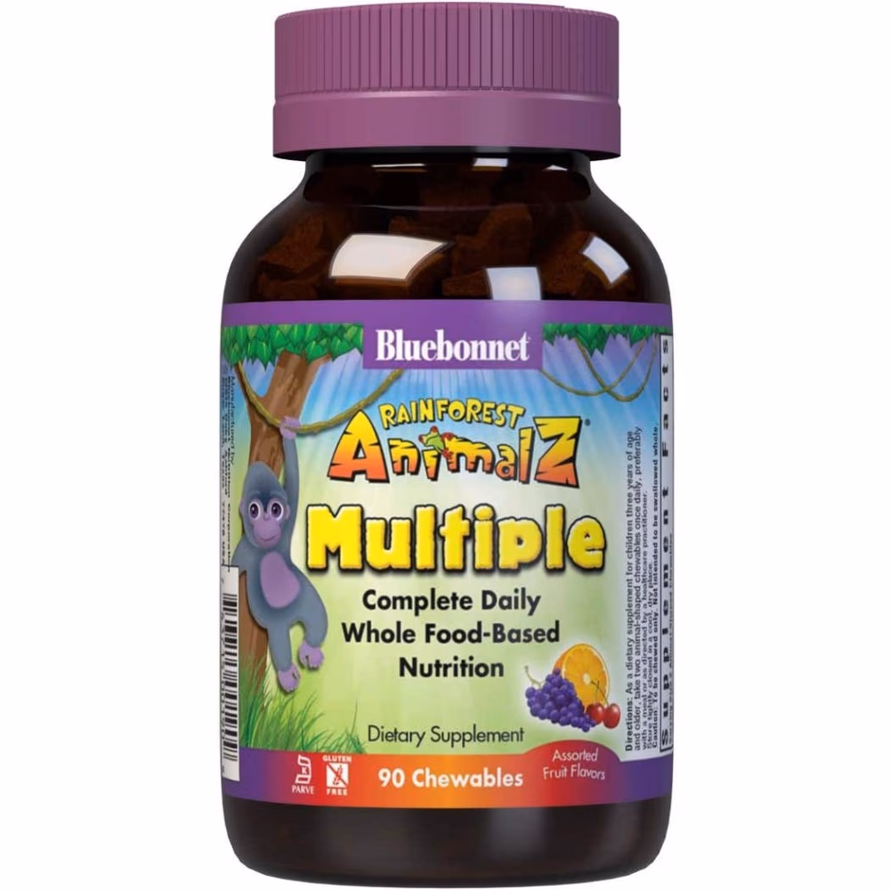 Bluebonnet Animalz Multiple 90 Chewable Tabs