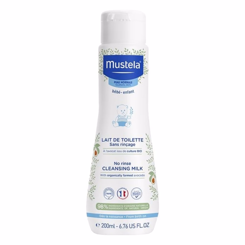 Mustela No Rinse Cleansing Milk 200ml 1