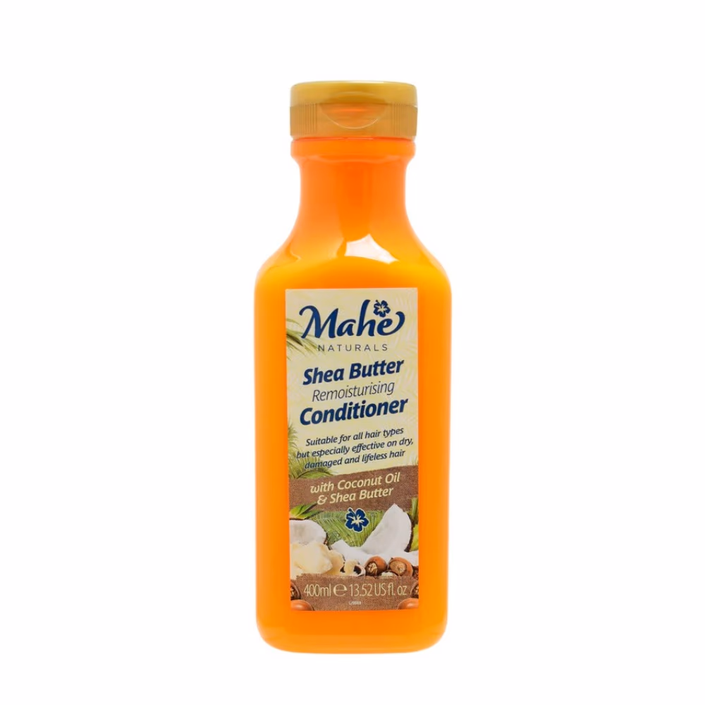 Mahe Naturals Shea Butter Remoisturizing Conditioner (400ML) 1