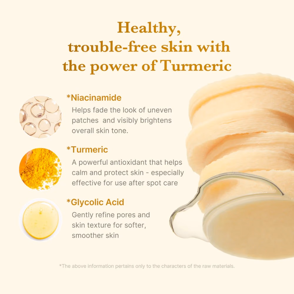 Medicube kojic acid turmeric pad 160ml 2