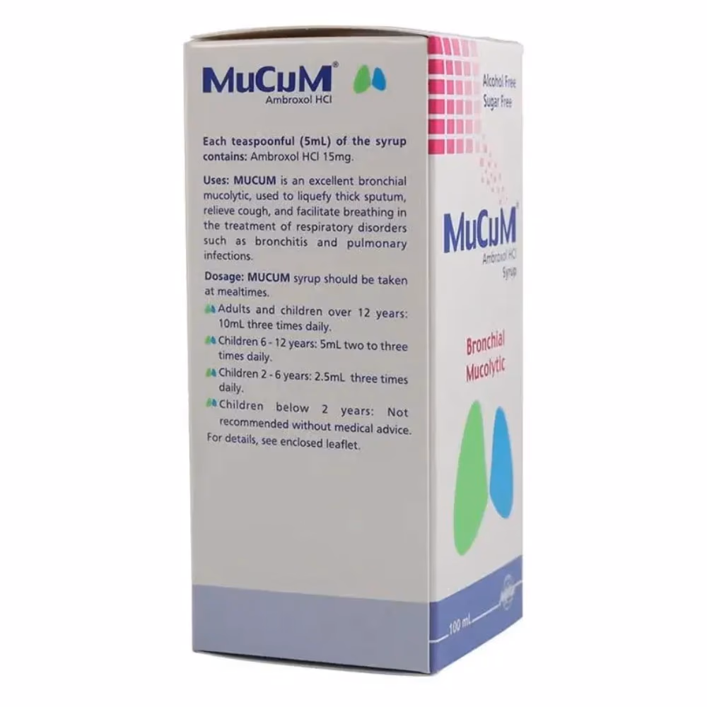 Mucum 15mg/5ml Syrup 100ml 3
