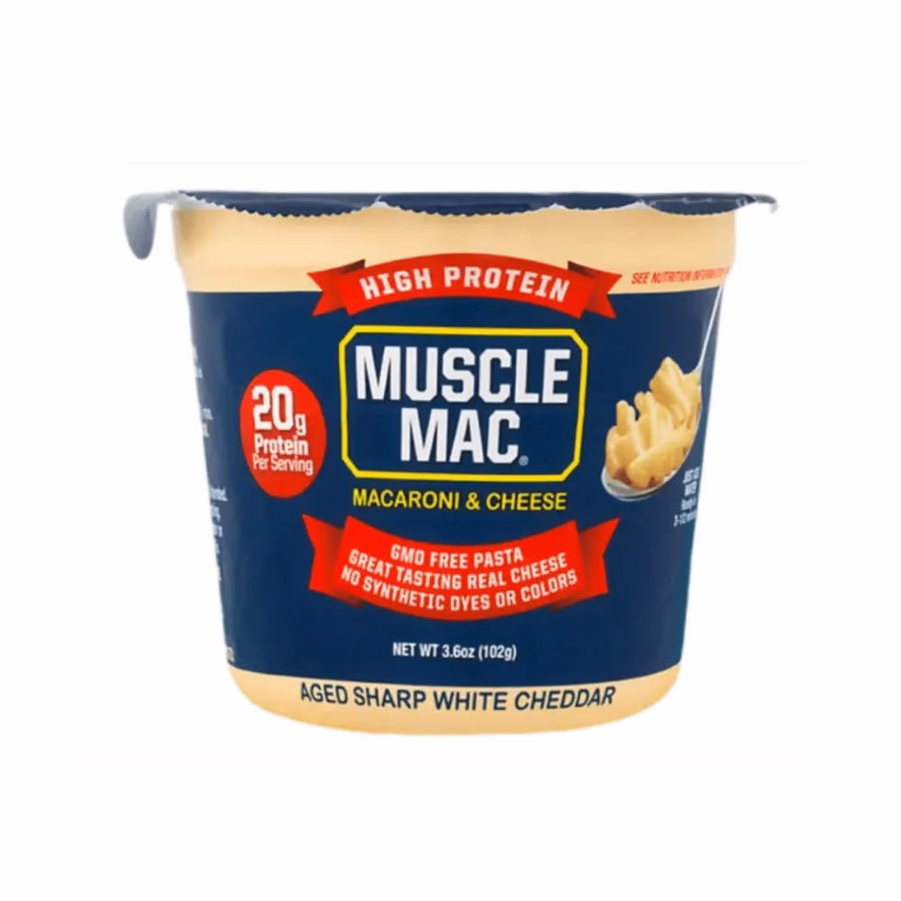Muscle Mac Macaroni & Cheese White Cheddar 102g