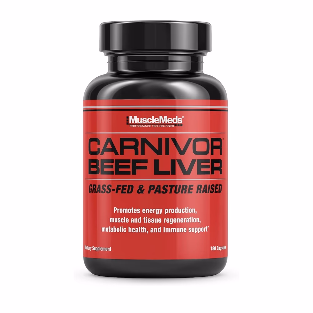 MuscleMeds Carnivor Beef Liver 180s 1