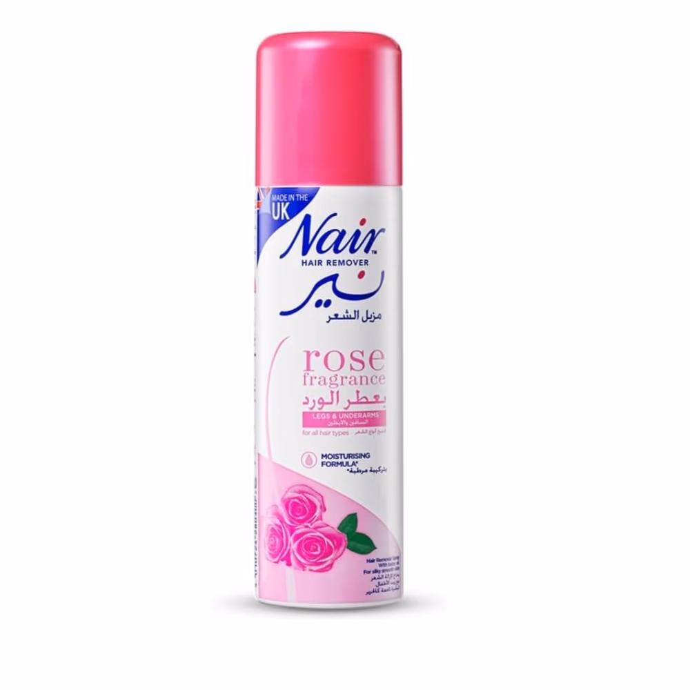 Nair Hair Removal Spray with Rose Fragrance