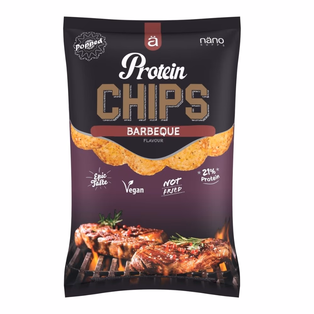 Nano Supps Protein Chips  BBQ Flavor  40g 1