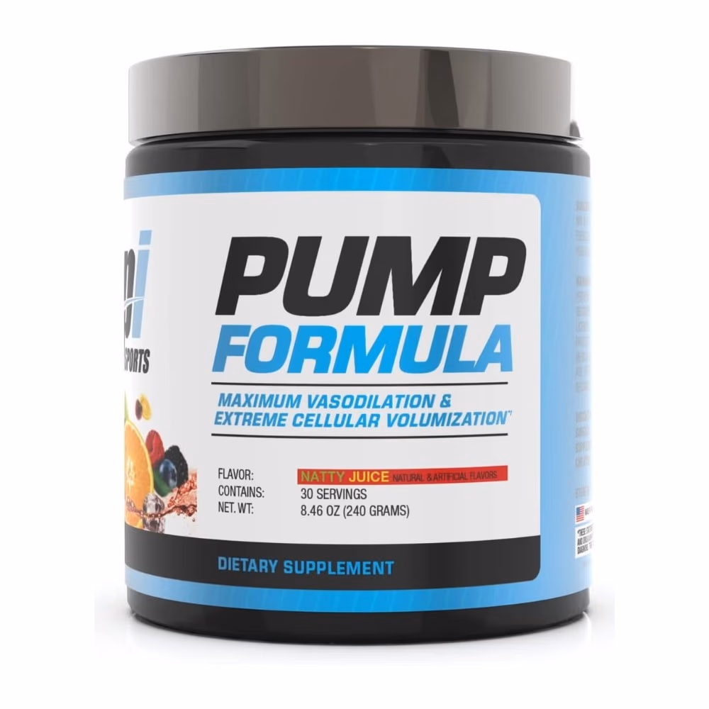 BPI Pump Formula Natty Juice 30s