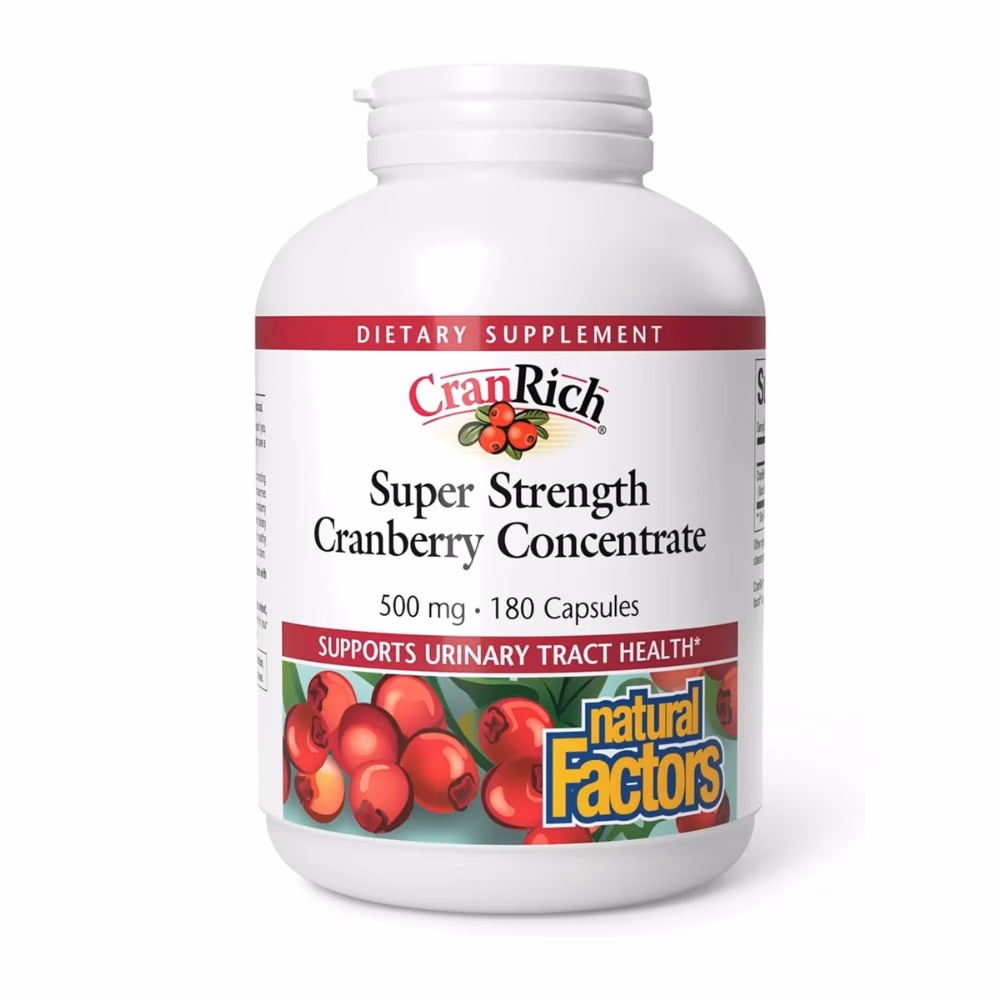 Natural Factors Cranberry Cap 180s