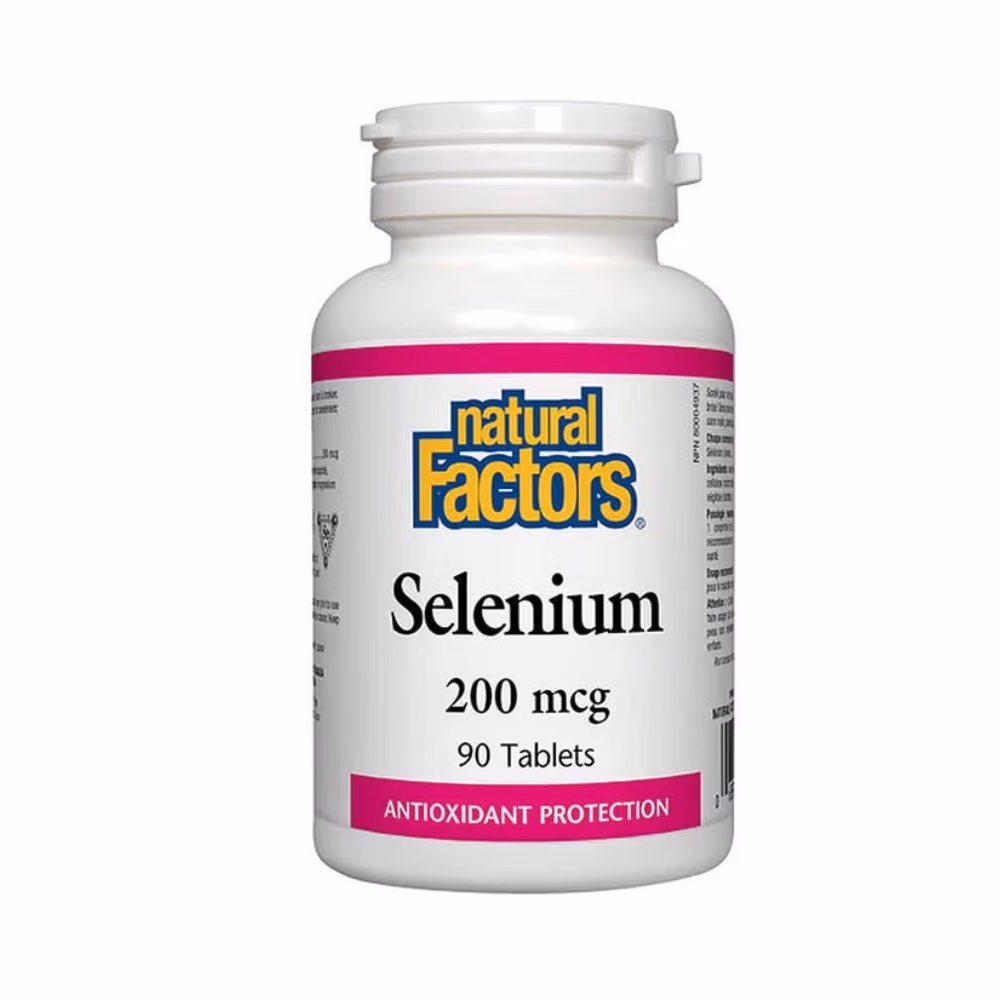 Natural Factors Selenium 200mcg 90s