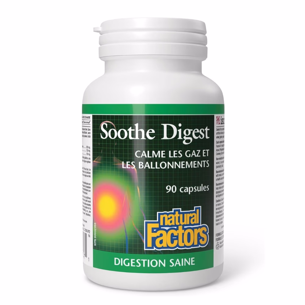 Natural Factors Soothe Digest 90s