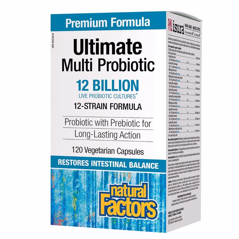 Natural Factors Ultimate Multi Probiotic Cap 120s