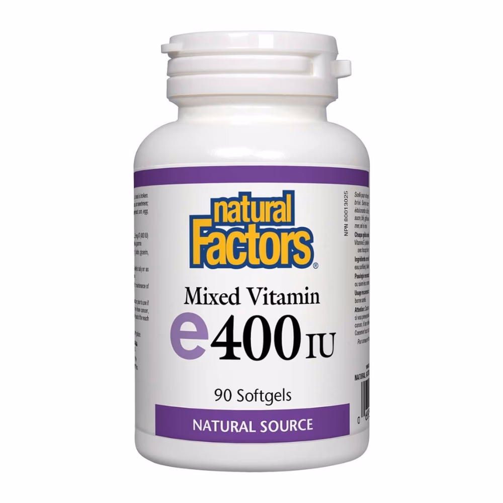 Natural Factors Vitamin E 400 IU 90s
