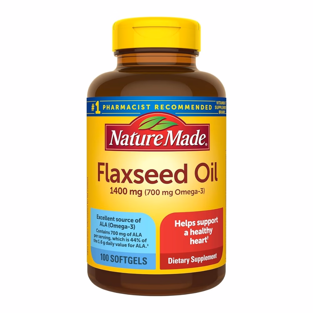 Nature Made Flaxseed Oil 1400mg Gel 100s
