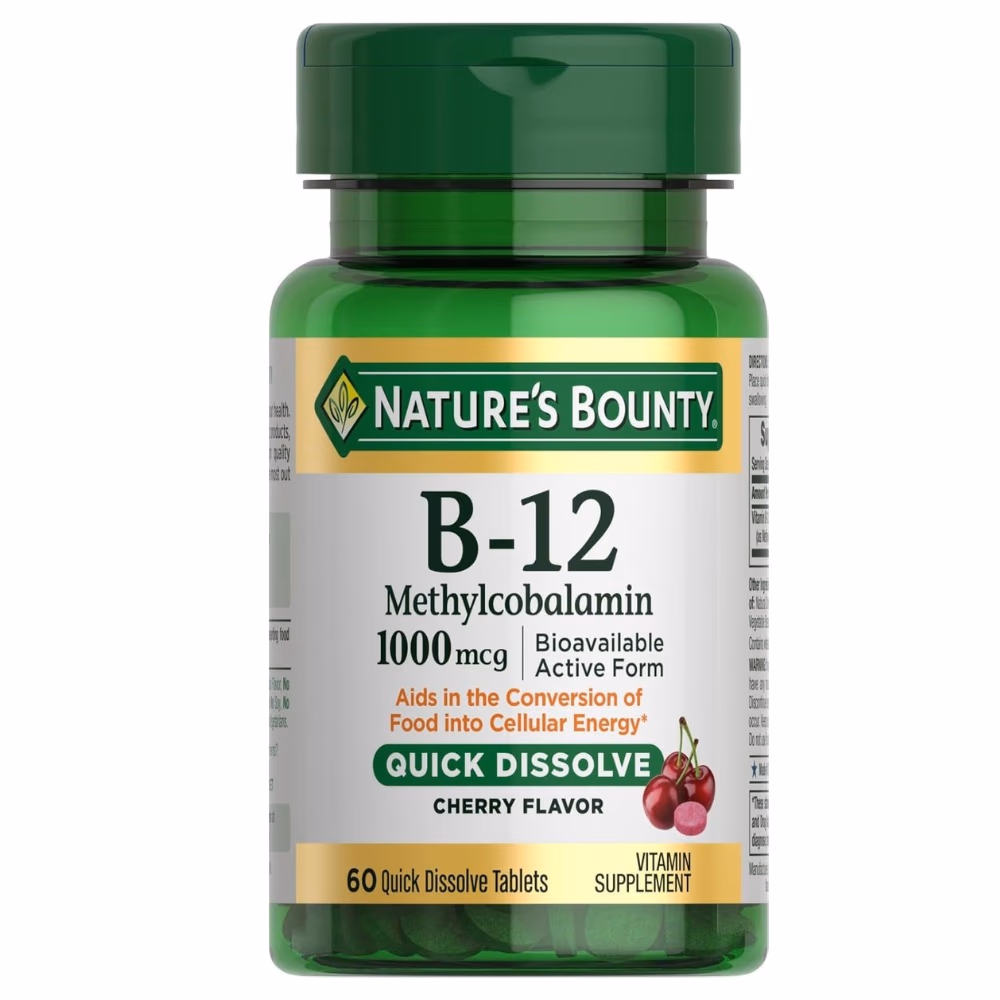 Nature's Bounty B12 1000 mcg 60s 1