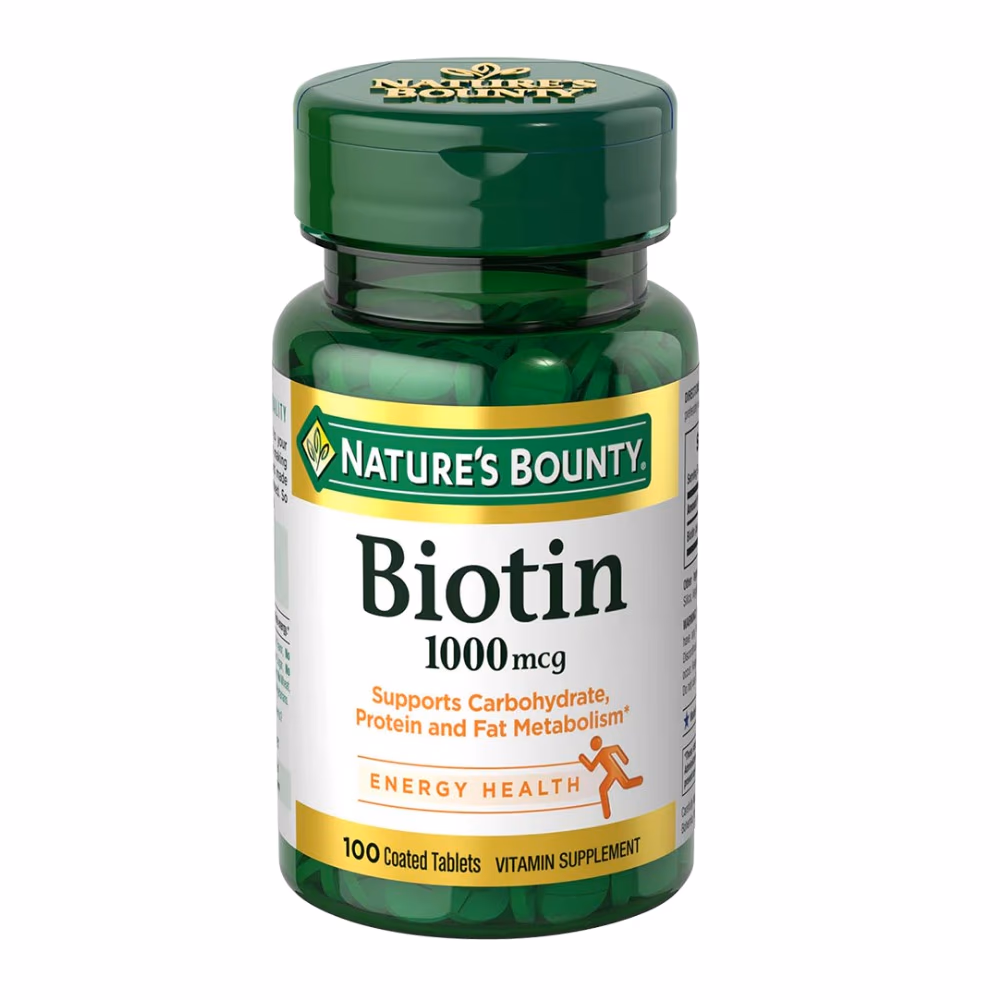 Nature's Bounty Biotin 1000 mcg 100s 1
