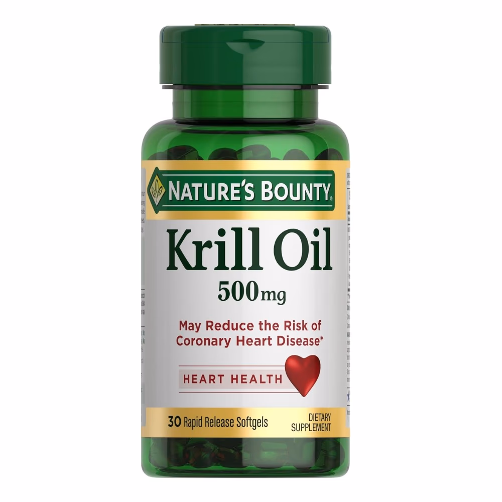 Nature’s Bounty Krill Oil 500mg 30 Softgels