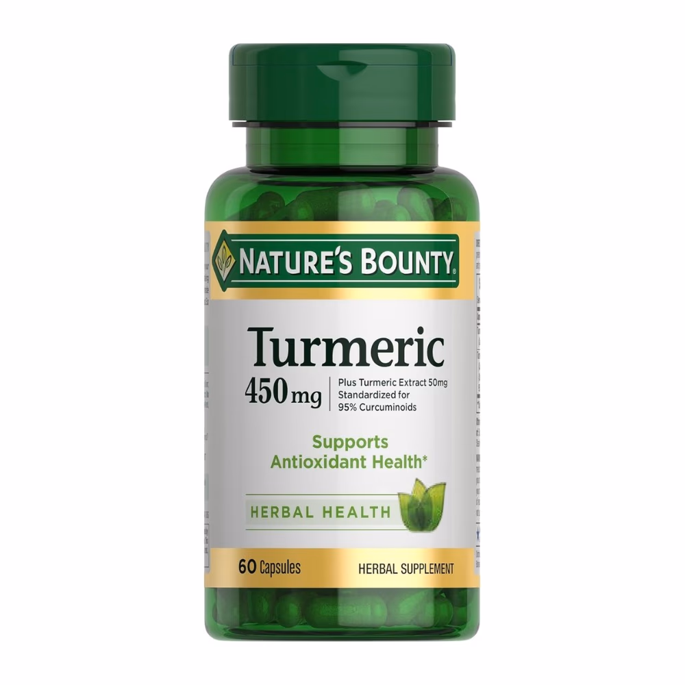 Nature’s Bounty Turmeric 450mg 60 Caps 1