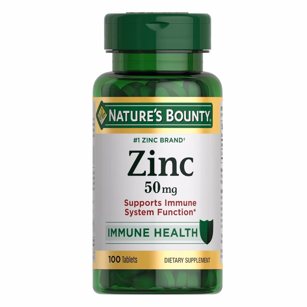 Nature’s Bounty Zinc 50mg 100s