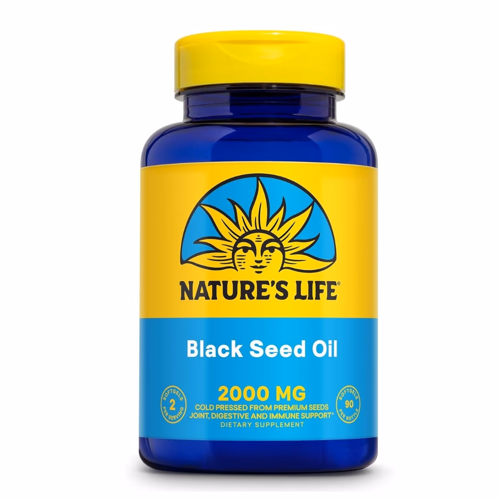 Nature's Life Black Seed Oil 2000mg 90s 1