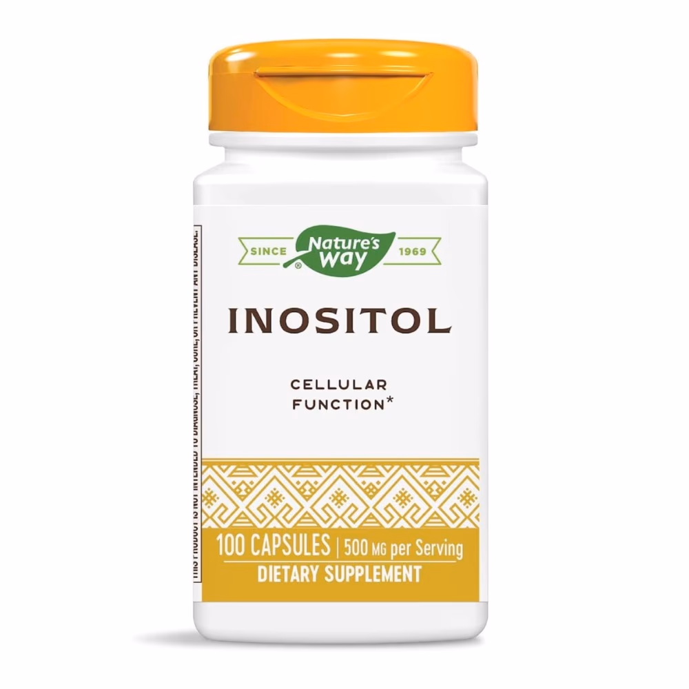 Nature's Way Inositol 500mg 100 Capsules 1