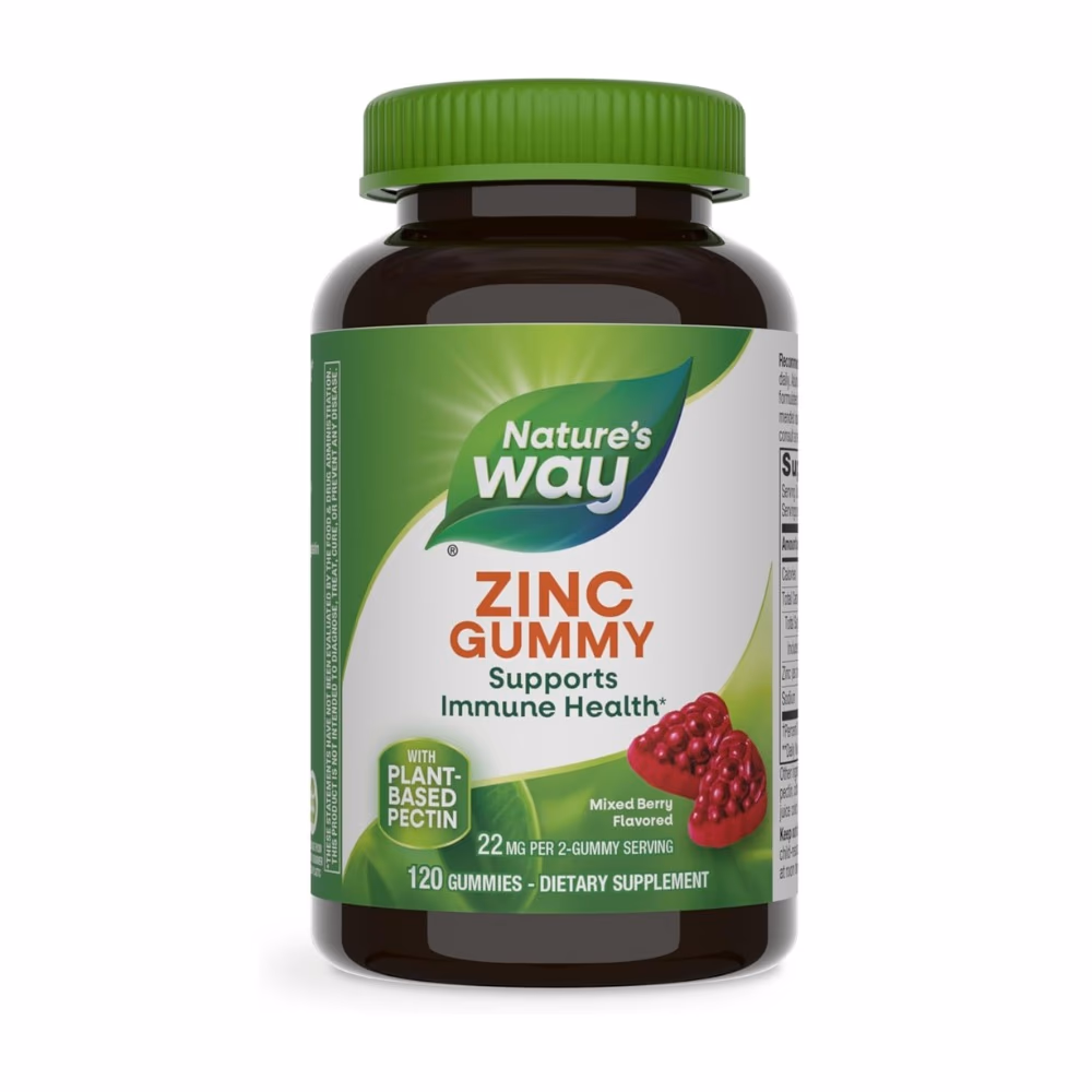 Nature's Way Zinc Gummy Immune Mixed Berry 120 Gummies