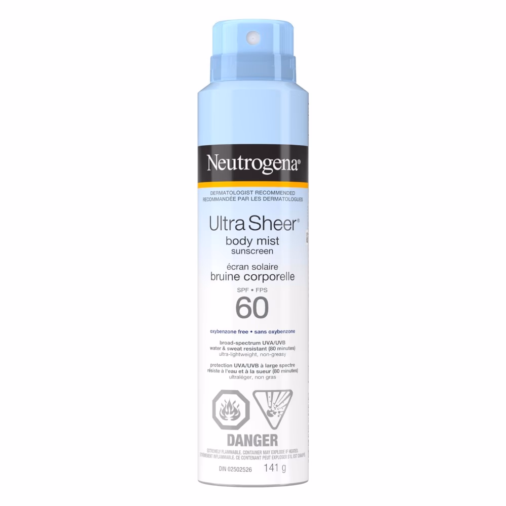 Neutrogena Ultra Sheer Body Mist SPF60 141g 1