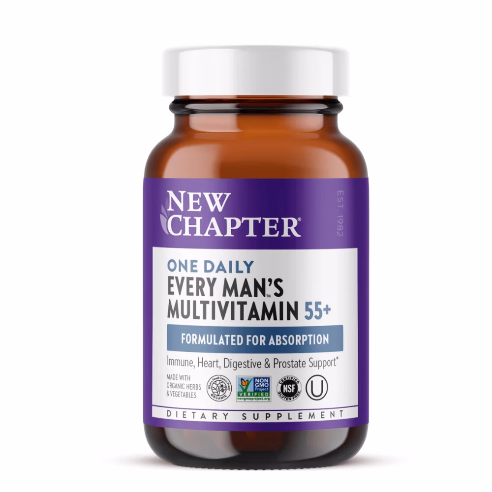 New Chapter 55+ Every Man’s Multivitamin 1