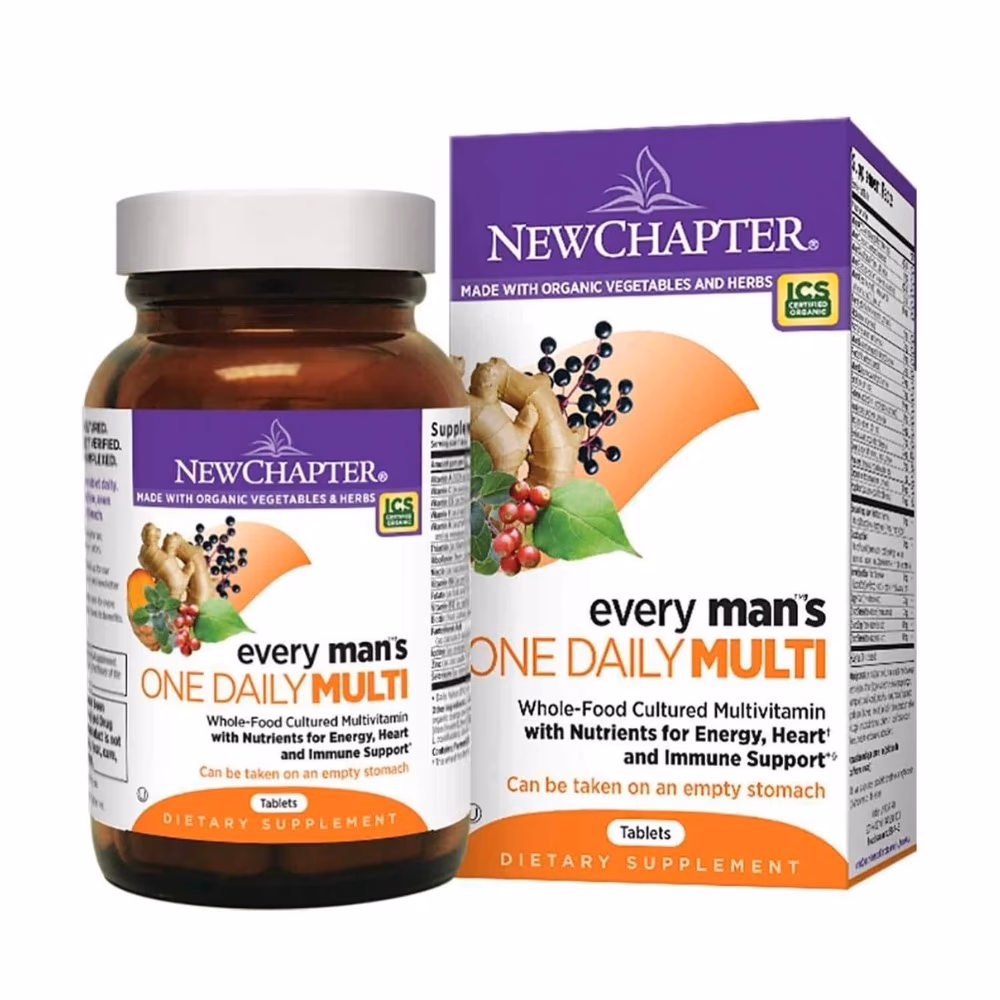 New Chapter Every Man's 72 Veg Tabs