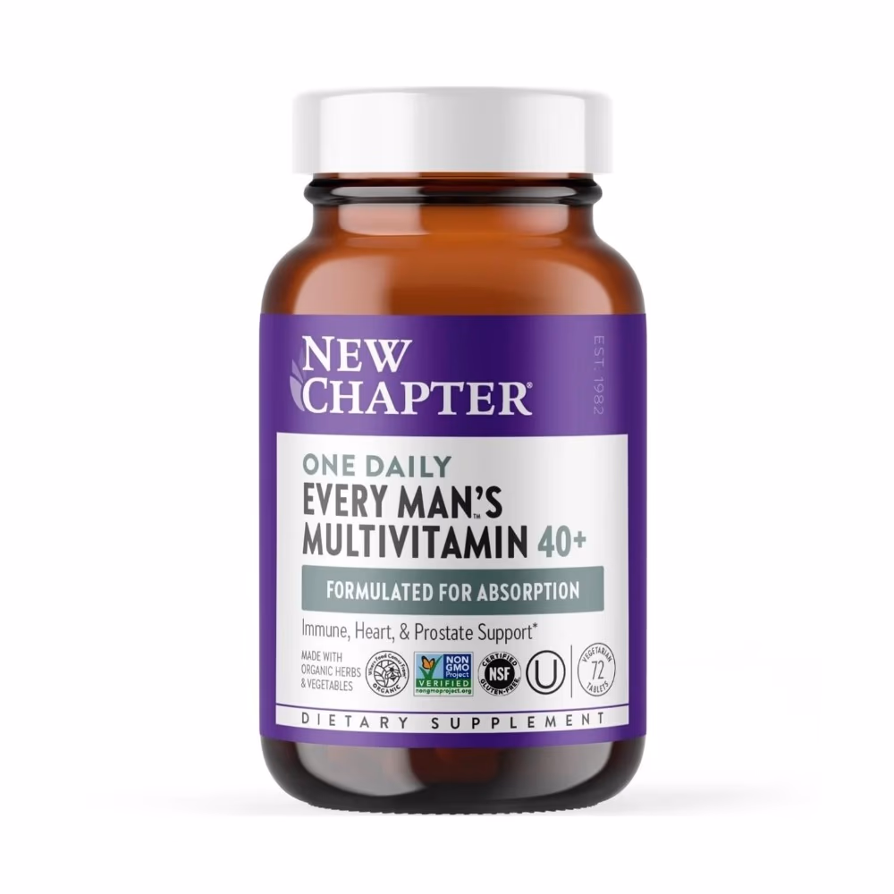 New Chapter 40+ Every Man's Multivitamin 30 Tablets 1
