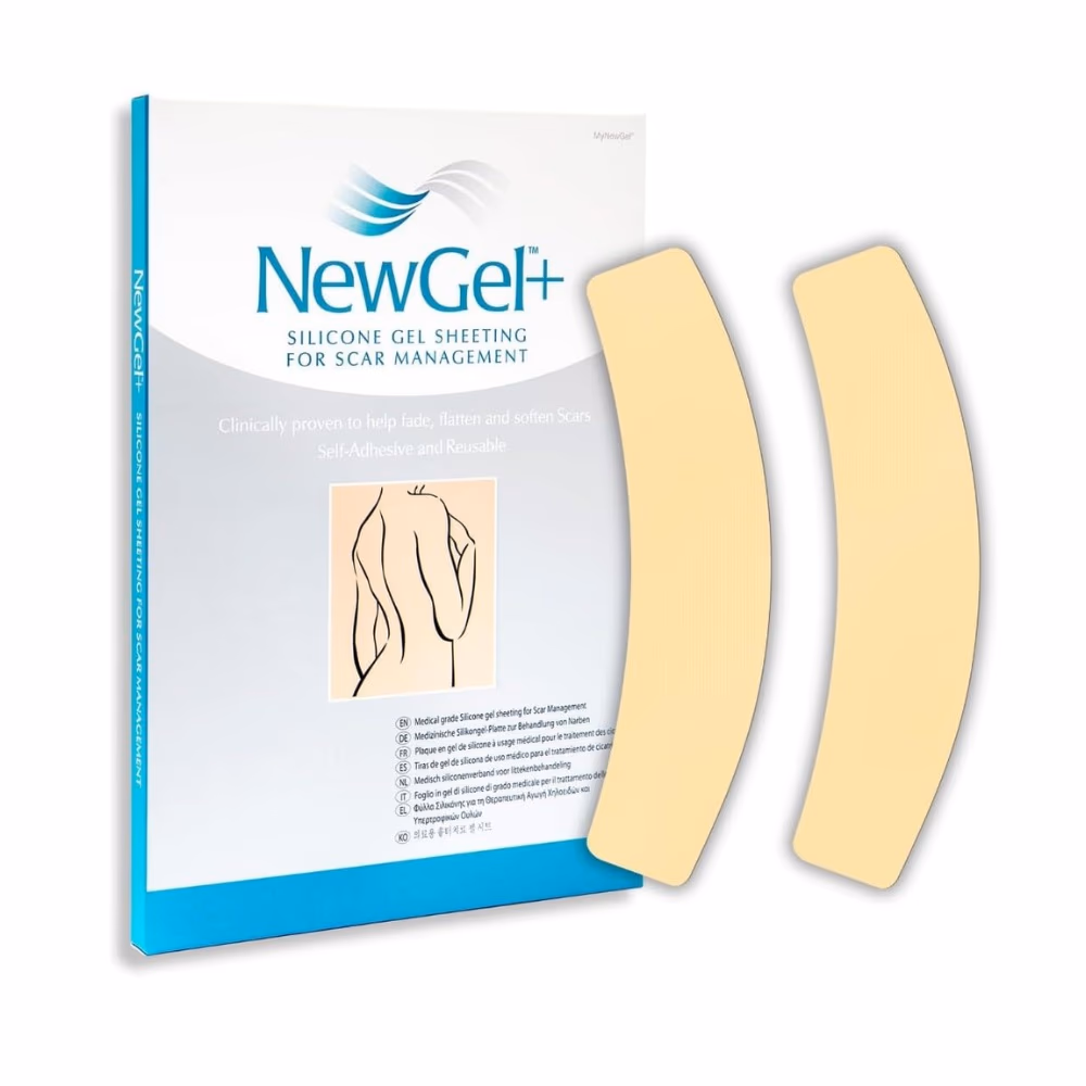 New Gel Silicon Gel Sheets for Abdomen - Beige 1