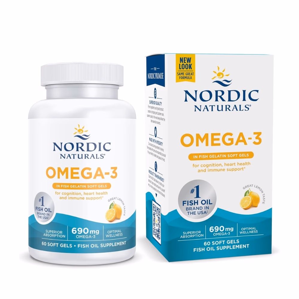 Nordic Omega 3 690mg 60 Softgels