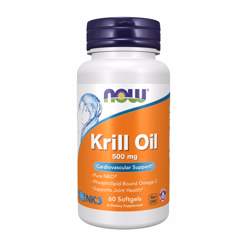 Now Krill Oil 500mg 60 Softgels 1