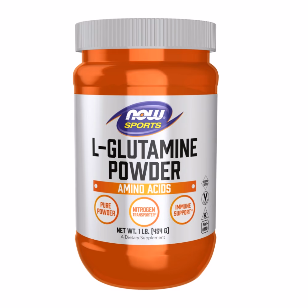 NOW L-Glutamine Powder 454g 1
