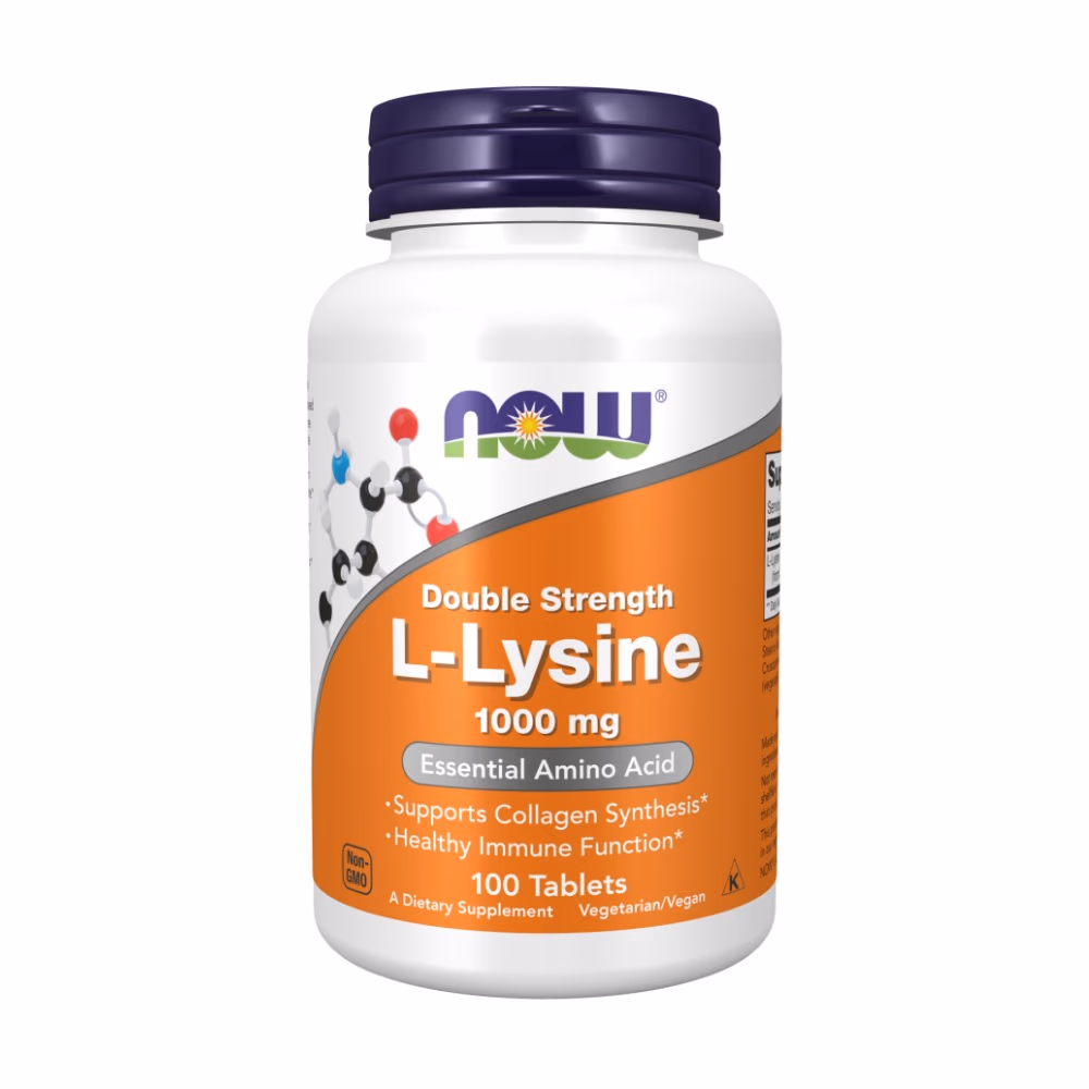 Now L-Lysine 1000mg 100 Tabs 1