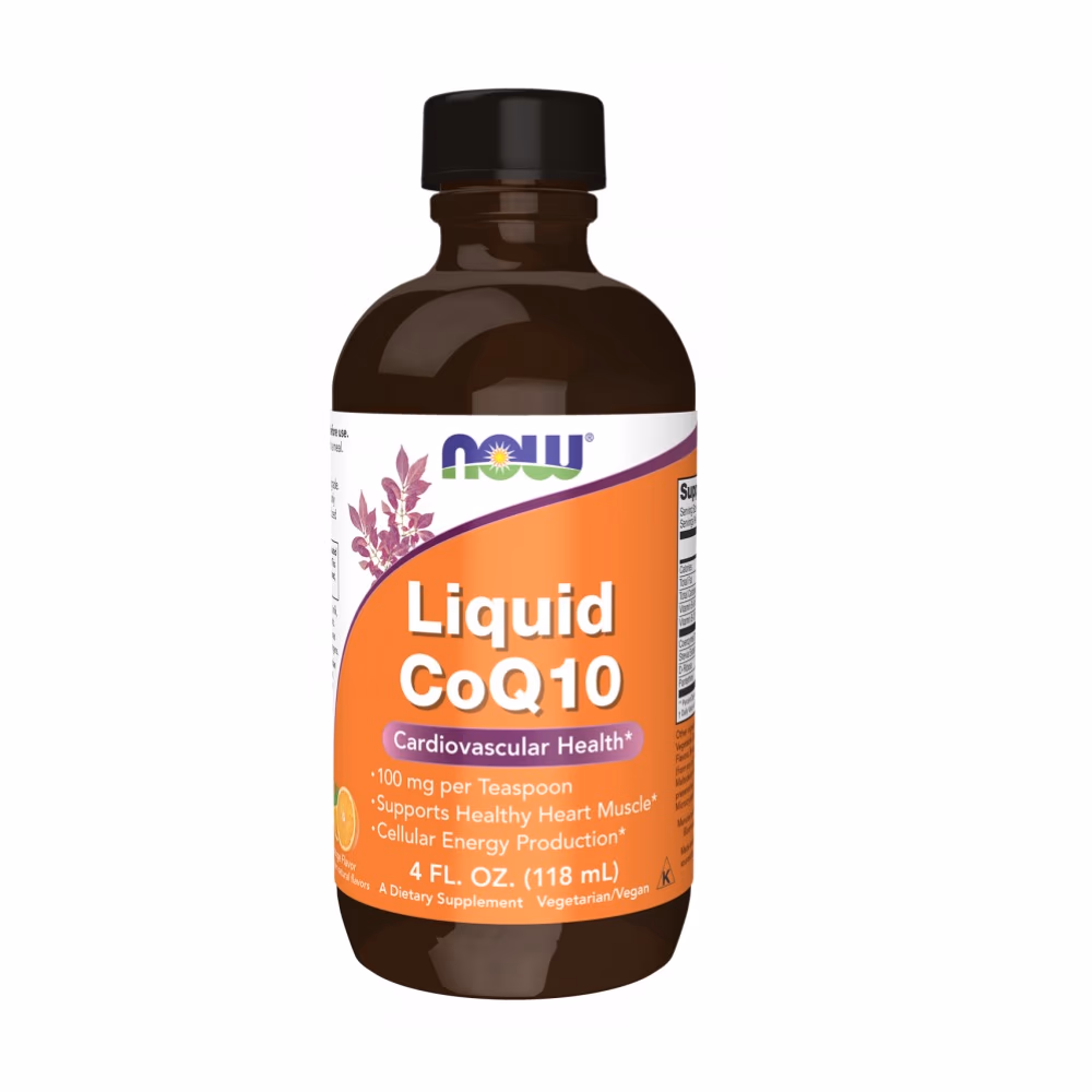 Now Liquid CoQ10 118ml Orange 1