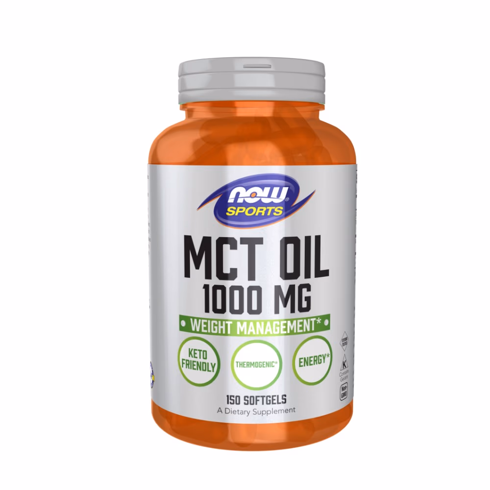 Now MCT Oil 1000mg 150 Softgels 1