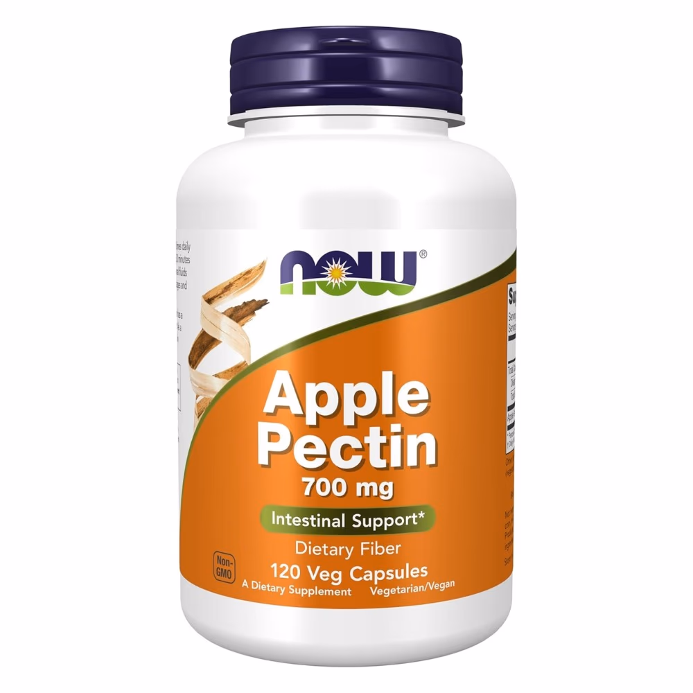 NOW Apple Pectin 700mg 120 Vegetarian Capsules