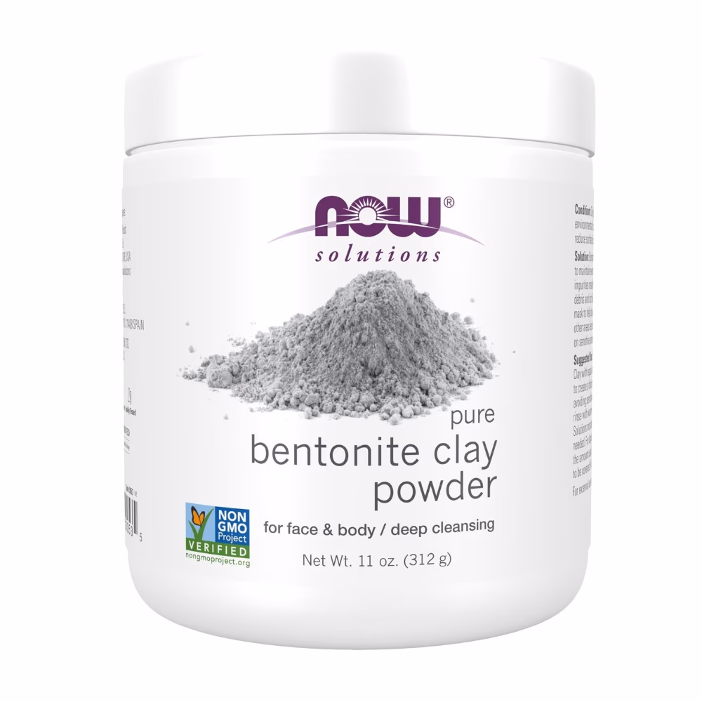 NOW Bentonite Clay Powder 312g 1