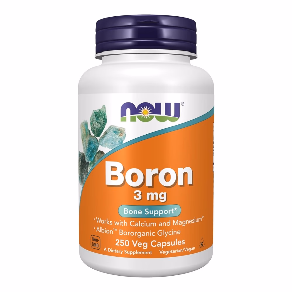 NOW Boron 3mg 250 Caps