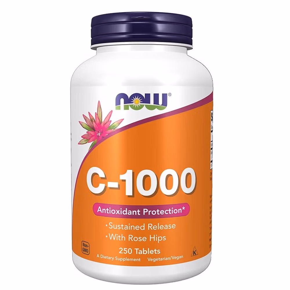 Now C-1000mg with Rose Hips - 250 Tablet 1