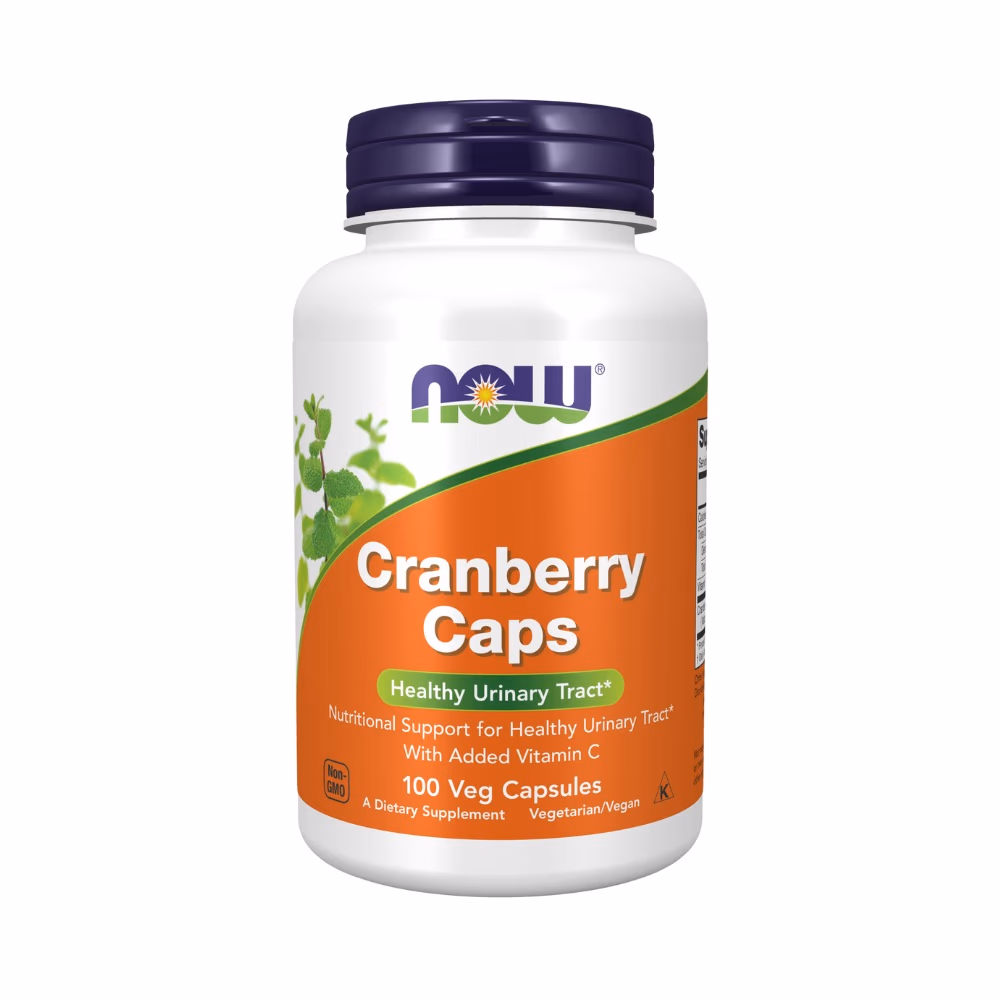 Now Cranberry Con 100 Veg Caps 1